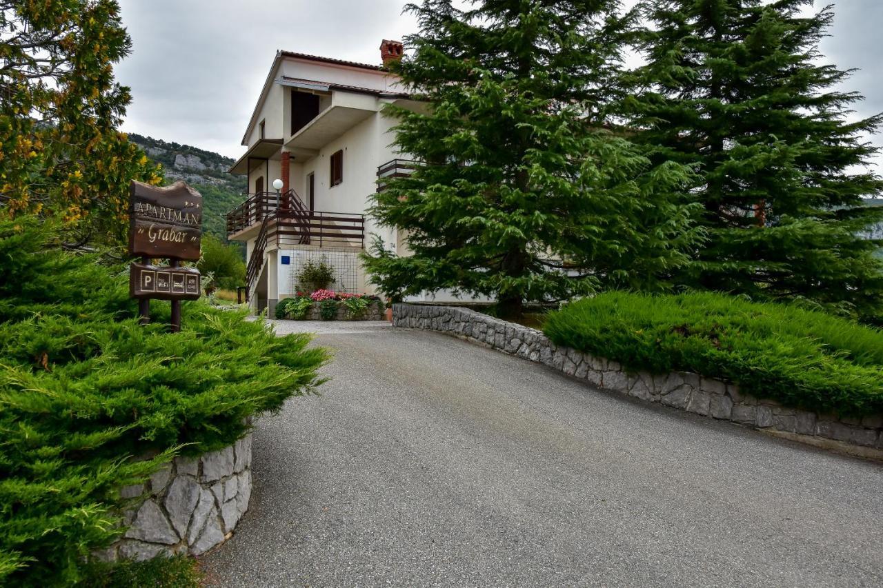 Apartman Grabar Roč Exterior foto